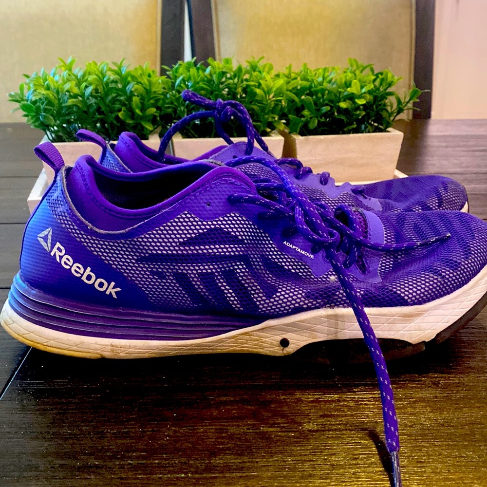 Reebok purple sneakers